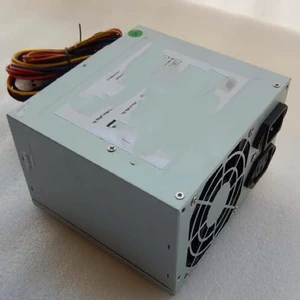 AT-400 power supply (input 115-220V AC), dimensions 150x410x85mm, 410mm cable, with SATA and IDE floppy drive output interfaces. AT-400 power supply (input 115-220V AC), dimensions 150x410x85mm, 410mm cable, with SATA and IDE floppy drive output interfaces.