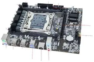 X99 LGA2011 socket computer motherboard, supports DDR4 memory, suitable for E5 V3 V4 CPUs. X99 LGA2011 socket computer motherboard, supports DDR4 memory, suitable for E5 V3 V4 CPUs.