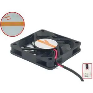 FD126010LB DC 12V 0.14A Dual-wire 60x60x10mm Cooling Fan FD126010LB DC 12V 0.14A Dual-wire 60x60x10mm Cooling Fan