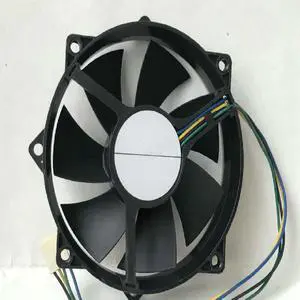 F129025SU DC 12V 0.38A 90x90x25mm Four-wire 90mm Cooling Fan F129025SU DC 12V 0.38A 90x90x25mm Four-wire 90mm Cooling Fan