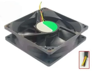 M34138-57 DC 12V 0.50A 90x90x25mm Three-wire cooling fan M34138-57 DC 12V 0.50A 90x90x25mm Three-wire cooling fan