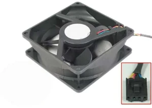 Electronic AUC0912DF CJ1K DC 12V 0.75A 90x90x32mm Four-wire Server Cooling Fan Electronic AUC0912DF CJ1K DC 12V 0.75A 90x90x32mm Four-wire Server Cooling Fan