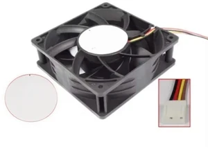 Motor 9GV1224P1H01, DC 24V 0.8A, 120x120x38mm, four-wire square fan. Motor 9GV1224P1H01, DC 24V 0.8A, 120x120x38mm, four-wire square fan.
