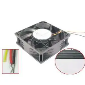 Motor 9GV1224V1S531, Cooling Fan DC 24V 0.72A, 120x120x38mm, Three-wire. Motor 9GV1224V1S531, Cooling Fan DC 24V 0.72A, 120x120x38mm, Three-wire.