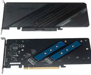 Suitable for M.2 card 4.0 to M.2 hard drive x16 expansion card