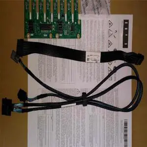 Suitable for SR550 SR650 SR590 server 2.5-inch hard disk backplane 01GV283 with data cable