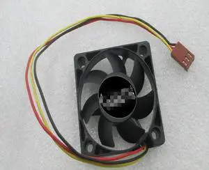 FOR 2pcs DC12V 0.12A CPU Cooling Fan For Electronics EFB0512MA -F00 Server Square Fan 3-wire 5CM 50x50x10mm