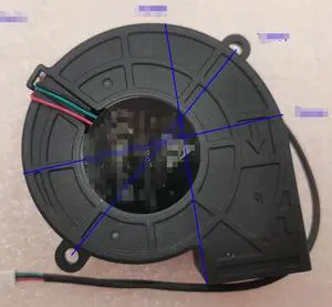 FOR BUB0712HJ-00 Turbo-cooling fan for Blower 12V 0.7A 70*70*25