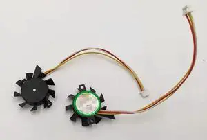 FOR 2PCS FAN For HA2510M-X 5V 0.1A 5500RPM The pitch of two 23 mm single ball notebook CPU fan Series CPU Cooling Fan