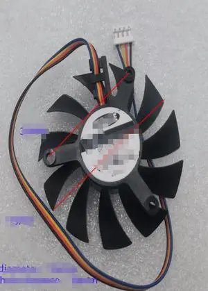 FOR FAN for WSA06010F12M WSA06010B12U 12v 0.25A 4 Graphics Card FAN