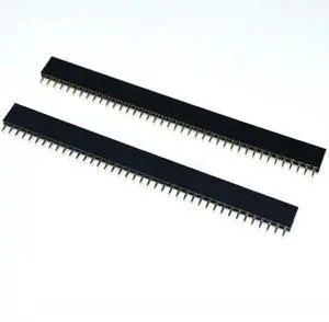 10pcs/lot 40 Pin 2.54 mm Single Row Female Pin Header PCB