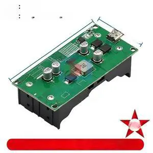 Type-C 15W 3A 18650 Charger Module DC-DC Step Up Booster Fast Charge UPS Power Supply Converter 5V 9V 12V
