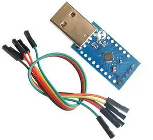 USB 2.0 to TTL UART 6PIN Module Serial Converter CP2104 PRGMR Replace CP2102 With Cables
