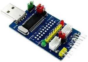 CH341A USB to SPI I2C IIC UART TTL ISP Serial Adapter Module EPP/MEM Converter Serial Brush Debugging RS232 RS485