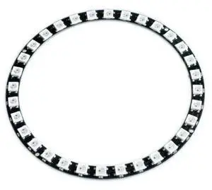 8 Bit 12 Bit 16 Bit 24 32 40 Bit WS2812 5050 RGB LED Ring Lamp Light with Integrated Drivers