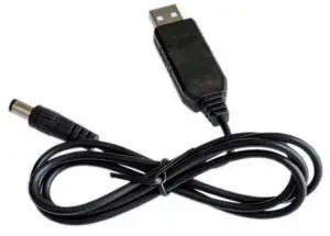 USB DC 5V 9V 12V Step-up Module Converter 2.1x5.5mm Male Connector