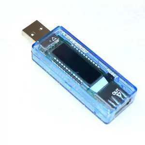 USB Tester Current Voltage Charger Capacity Tester Volt Current Voltage Meter Time Display Mobile Power Detector Test