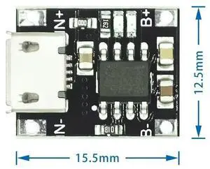 5V MINI Micro USB 1A 18650 TP4056 Charging Board With Protection Charger Module