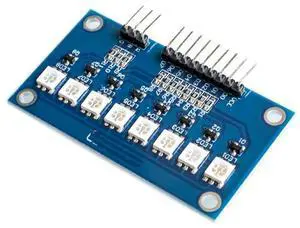 5050 RGB Full-color LED Water Lamp Module Microcontroller Running Water Light