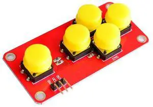 AD Keyboard ulate Five Key Module Button Sensor Expansion Board