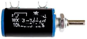 1pcs WXD3-13-2W Shaft Dia 10K Ohm Rotary side Multiturn Potentiometer