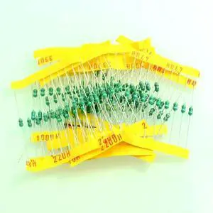 0307 1/4W Inductors 1UH-1MH 12valuesX10pcs=120pcs Inductors Assorted Set Kit