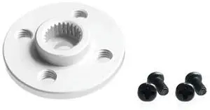 5PCS/LOT Aluminum Metal 25T Servo Arm Round type Disc Matal Horns MG995 MG996 ACE Robot