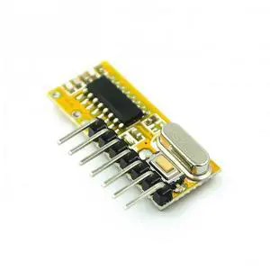 RXC6 433Mhz Superheterodyne Wireless Receiver PT2262 Code Steady / Module With Learning Code Mode
