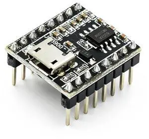 JQ8900-16P voice broadcast module customized music intelligent voice broadcast USB serial port MP3 recognition module