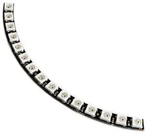 Ring Wall Clock 15 X Ultra Bright WS2812 5050 RGB LED Lamp Panel with Integrated Drivers