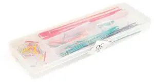 14kind 10strip = 140pcs U Shape Solderless Breadboard Jumper Cable Wire Kit PCB Bread Board