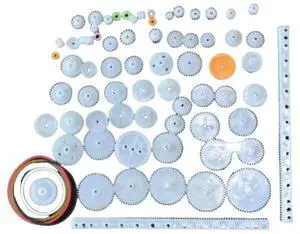 Smart Electronics 75PCS/lot Plastic Gear,Rack,Pulley,Belt,Worm Gear,Single-and Double-gear 8-56 Teeth