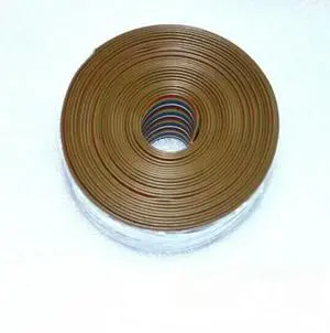 1M 3.3ft 40 Way 40 pin Flat Color Rainbow Ribbon IDC Cable Wire Rainbow Cable