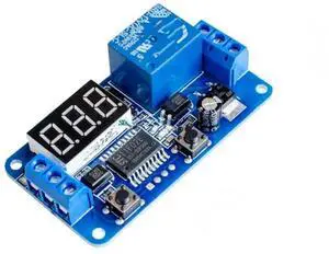 12V Home Automation Delay Timer Control Switch Module Digital display LED