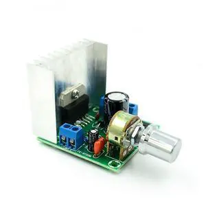 AC/DC 12V TDA7297 2x15W Digital Audio Amplifier DIY Kit Dual-Channel Module