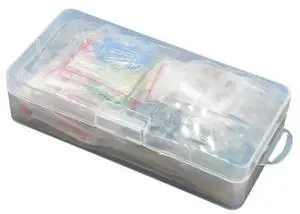 Electronic components Kits Metal film Resistor assortment kit led diodes electrolytic Capacitor Ceramic set transistor Pack diy Electronic components Kits Metal film Resistor assortment kit led diodes electrolytic Capacitor Ceramic set transistor Pack diy