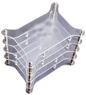 1 2 4-layer Transparent Acrylic Case Clear Shell Enclosure with Logo Pi 3&Pi 2 Model B DIY 1 2 4-layer Transparent Acrylic Case Clear Shell Enclosure with Logo Pi 3&Pi 2 Model B DIY