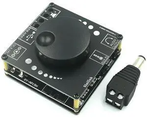 Mini 5.0 50WX2 Wireless Audio Power Digital Amplifier Board Stereo Amp 3.5MM AUX USB APP AP50L