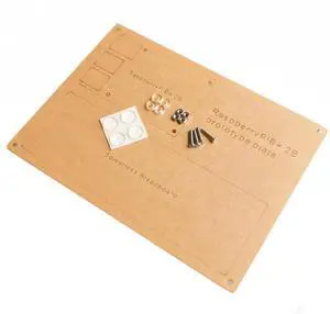 RAB 5 in 1 Breadboard Holder Base Plate Circuit Board Screws Uno R3 2560 Pi 3 Model B