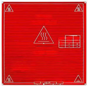 RepRap mendel PCB Heated Heatbed MK2B Mendel 3D printer hot bed