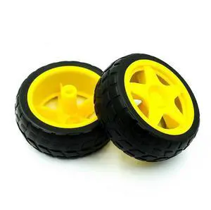 10pcs/lot supporting wheels smart car chassis,Tire, robot car wheels for