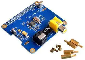 Pi HIFI DiGi Digital Sound Card I2S SPDIF expansion board Digital Chip Pi 2/B+/A+ support pi 3