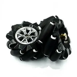 48/60/80/97mm High Hard s Plastic Mecanum Wheel Omni-directional Smart Robot Car with 6mm hubs