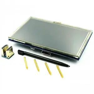 LCD module 5.0 inch Pi TFT 5 inch Resistive Touch Screen 5.0 inch LCD shield module HDMI interface Pi 3 A+/B+/2B