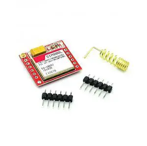 10pcs/lot Smallest 800L GPRS GSM Module Micro Card BOard Quad-band TTL Serial Port