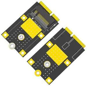 FOR M2 to mSATA Adapter M.2 B Key to mSATA Adapter Card Riser M.2 NGFF SATA-Bus SSD to mSATA Male Converter Support 2230 2242 M2 SSD