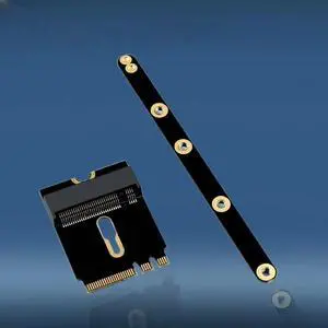 FOR M.2 A+E to NVME SSD Adapter M2 WIFI Interface A/E Key to M Key PCIE 4.0 Riser Card with Bracket for 2230 2242 2260 2280 NVME SSD