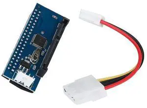 FOR IDE to SATA Adapter HDD 3.5 IDE to SATA Hard Disk Converter PATA IDE 39/40Pin to SATA 22Pin Hard Drive Connector with Data Cable