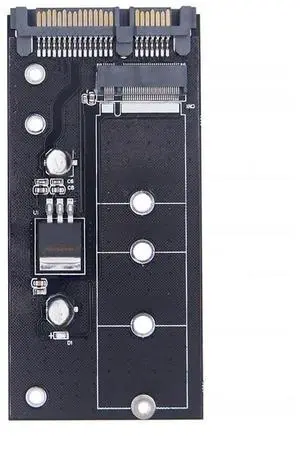 FOR M2 SATA Adapter M2 to SATA Adapter M.2 to SATA Converter 2.5" SATA3.0 6Gbps Riser Board B Key Support 2230 2242 2260 2280 M2 SSD