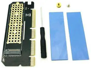FOR M.2 NVME PCIE to M2 Adapter LED NVME SSD M2 PCIE x16 Expansion Card Computer Adapter Interface M.2 NVMe SSD To PCIE M.2 Adapter